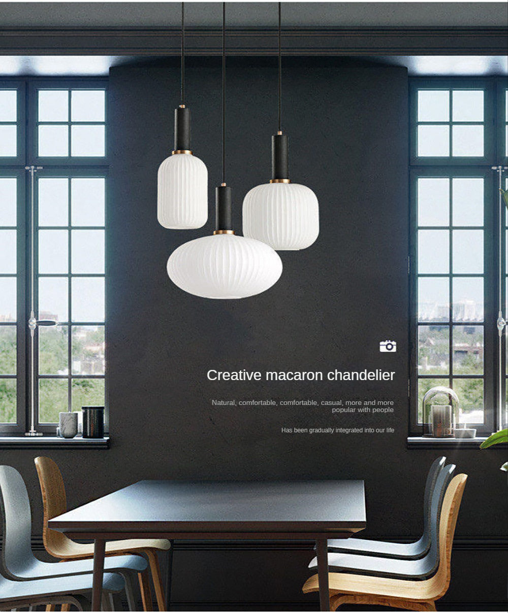 Oud Azura Nordic Glass Pendant Lights