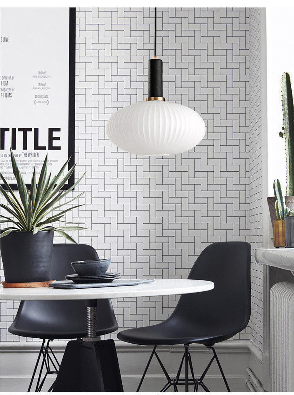 Oud Azura Nordic Glass Pendant Lights