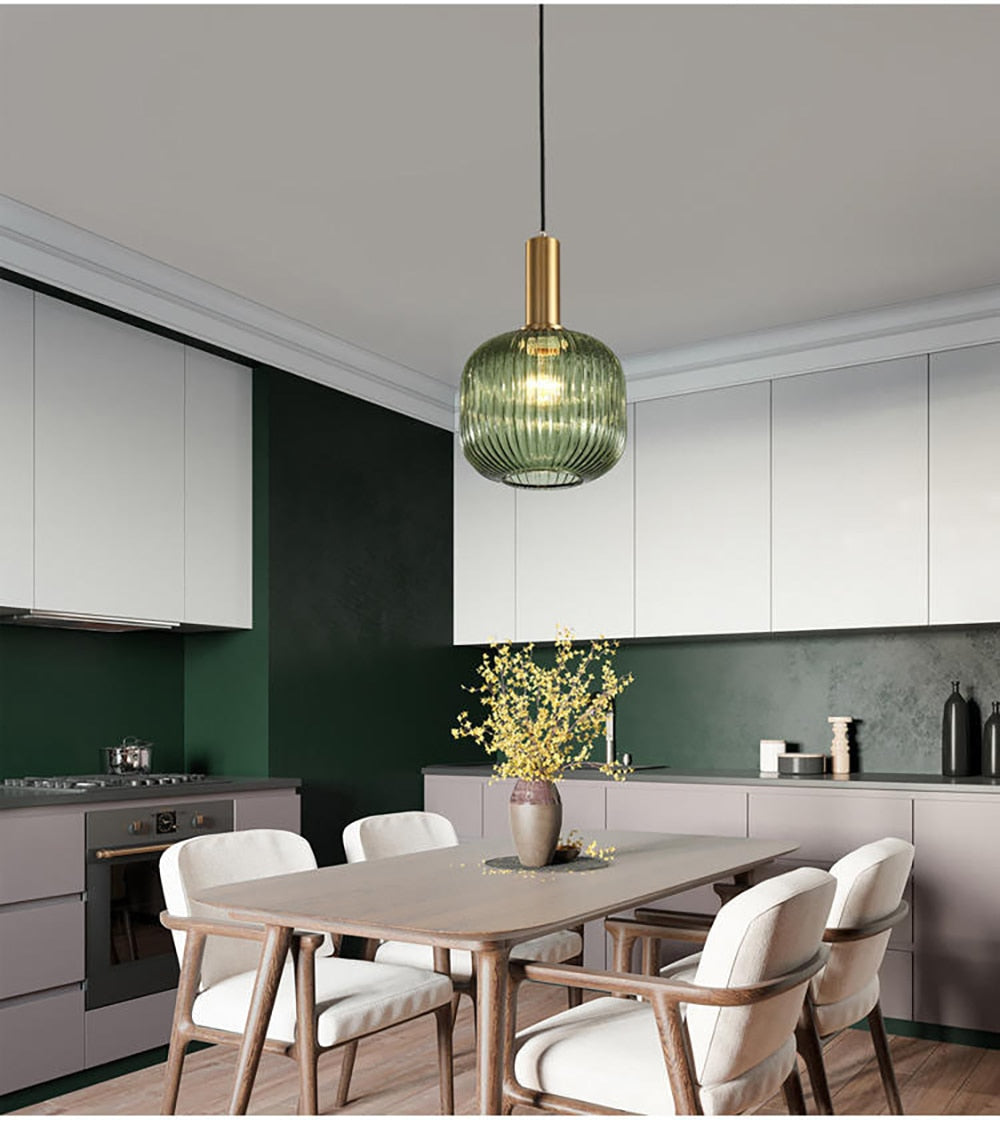 Oud Azura Nordic Glass Pendant Lights