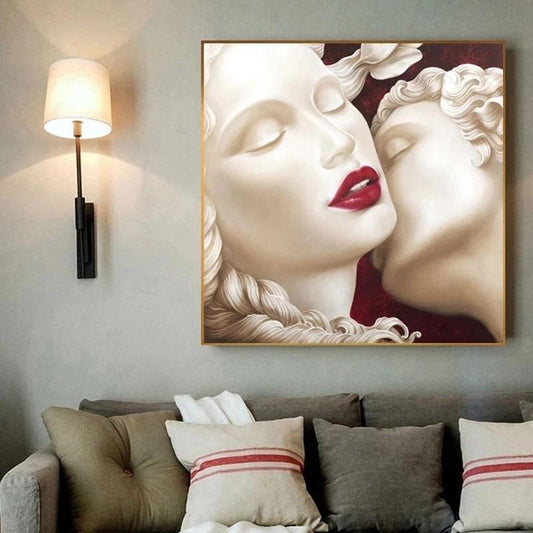 Seductive David Canvas Print