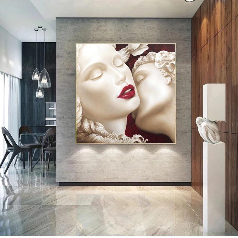 Seductive David Canvas Print