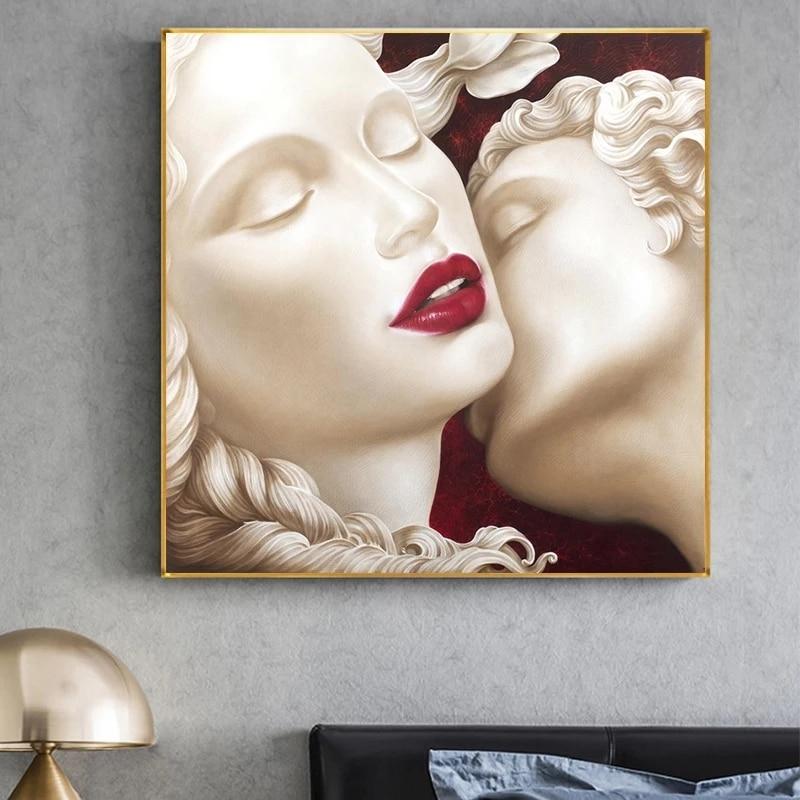 Seductive David Canvas Print