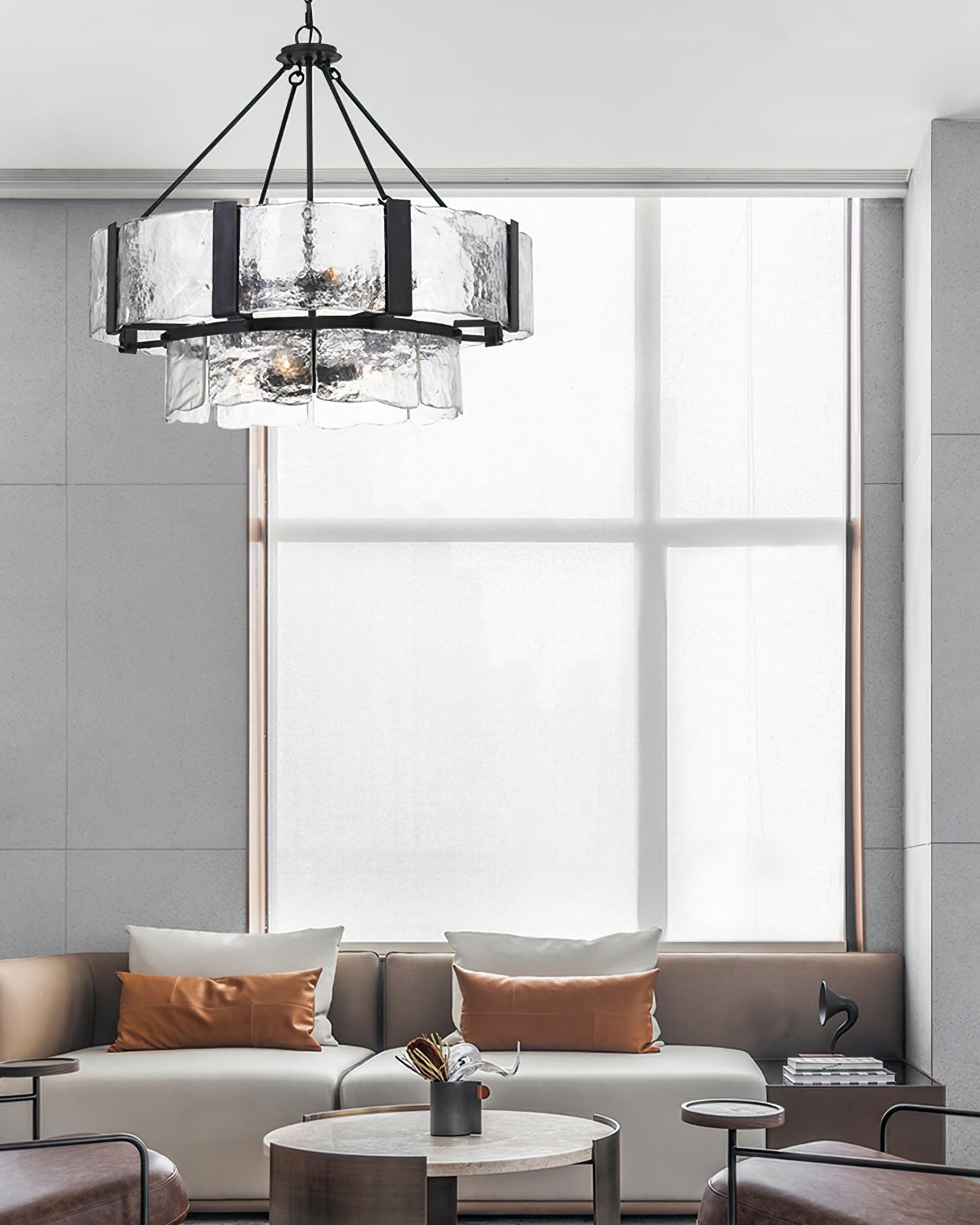 Aenon Glass Chandelier