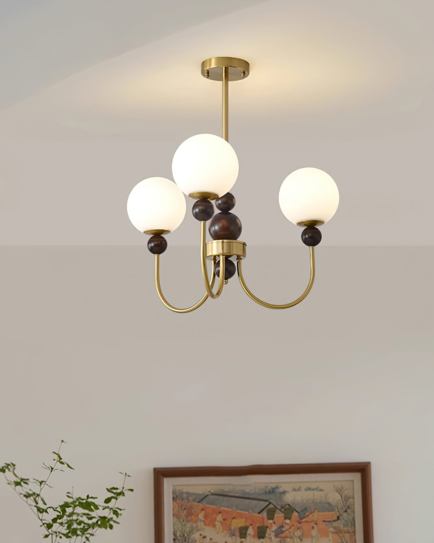 Aeyee Glass Chandelier