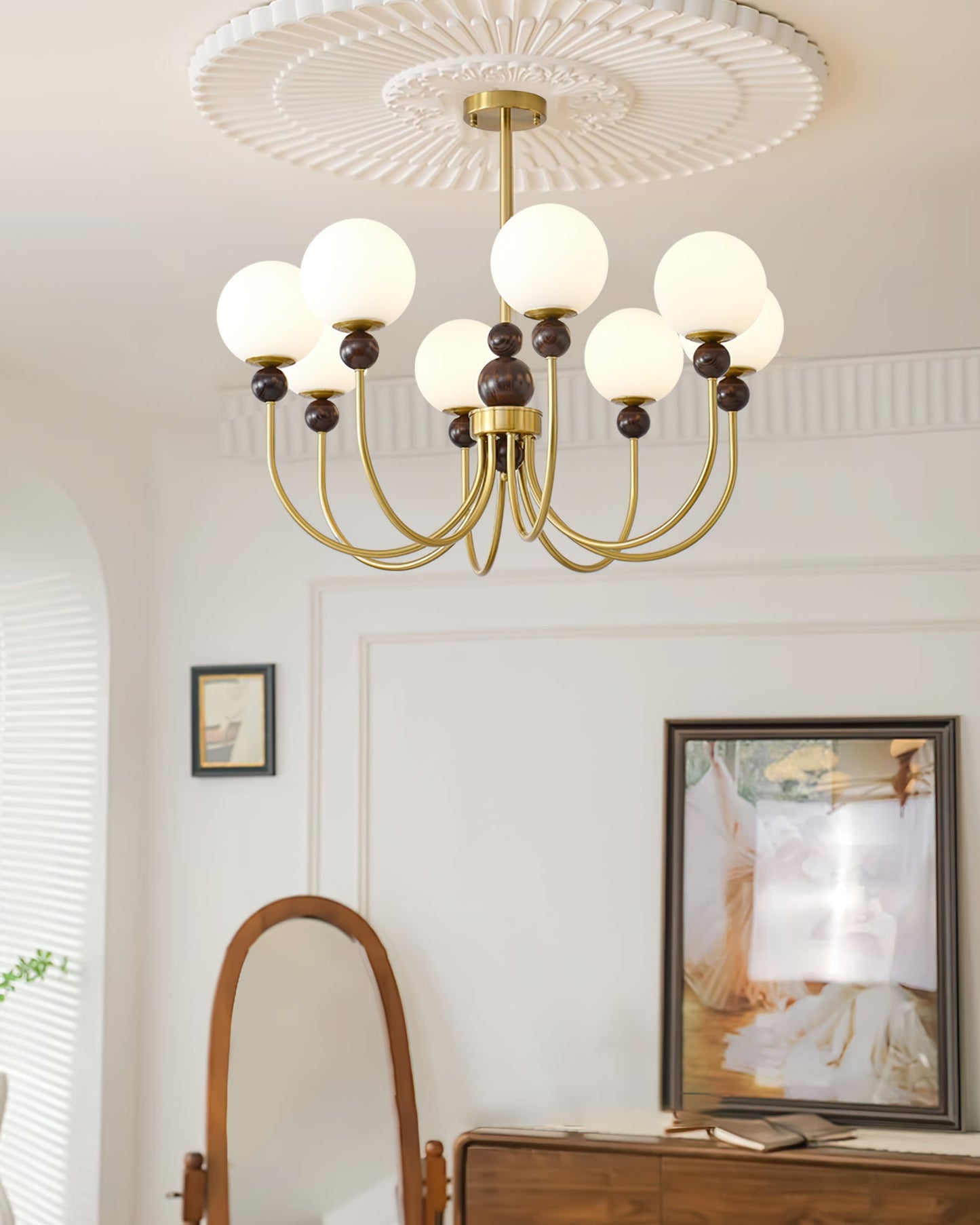 Aeyee Glass Chandelier