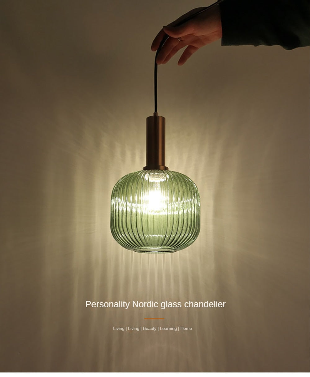 Oud Azura Nordic Glass Pendant Lights