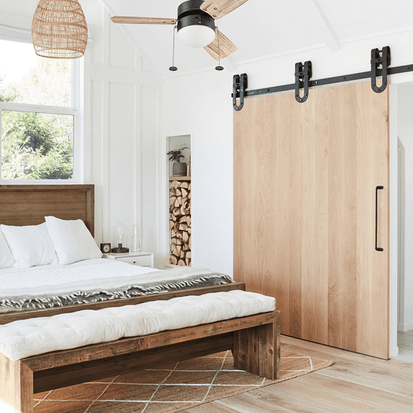 Aiken - Rubbed Bronze 3 Blade Ceiling Fan