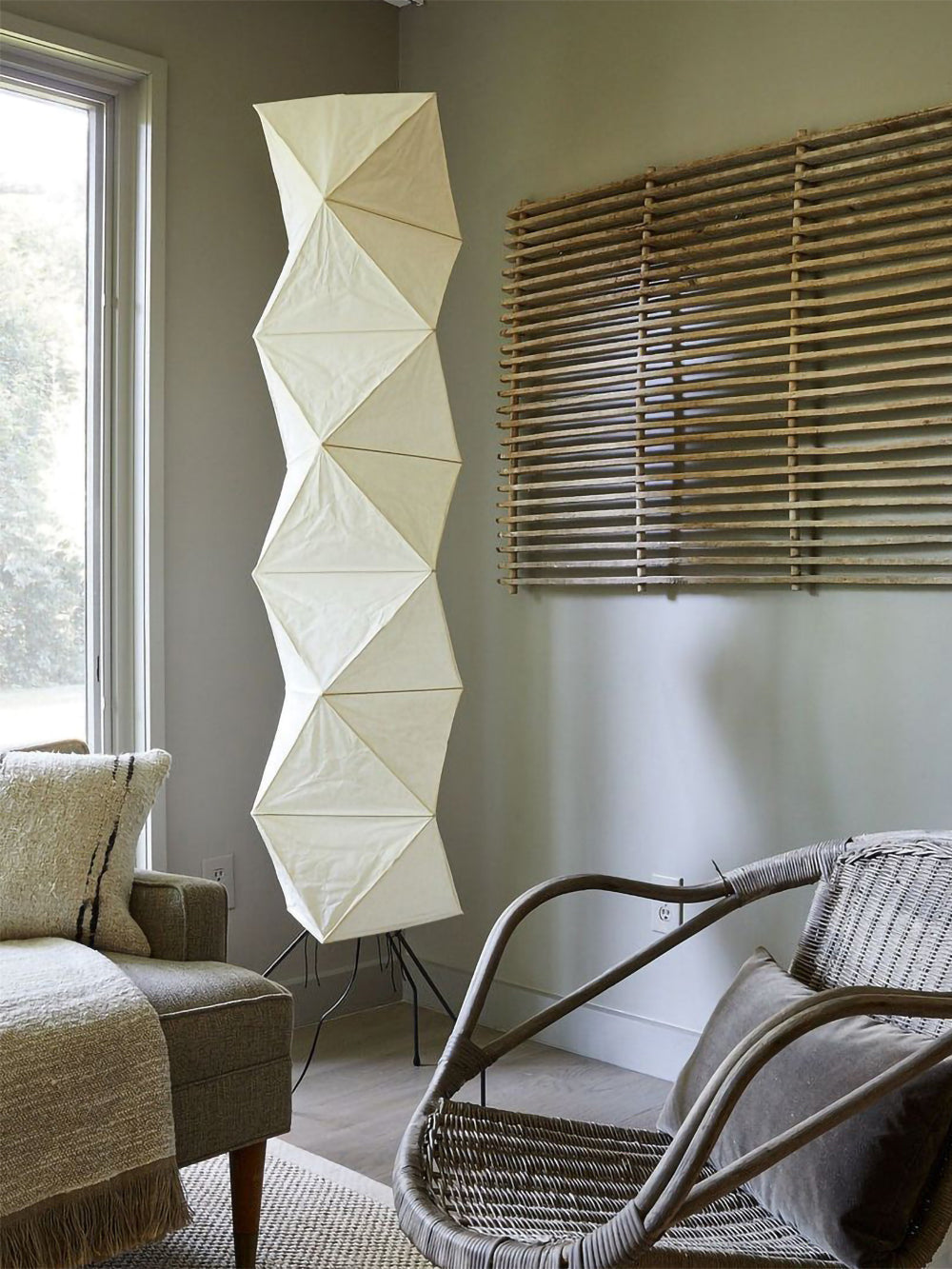 Washi Paper Floor Lamp