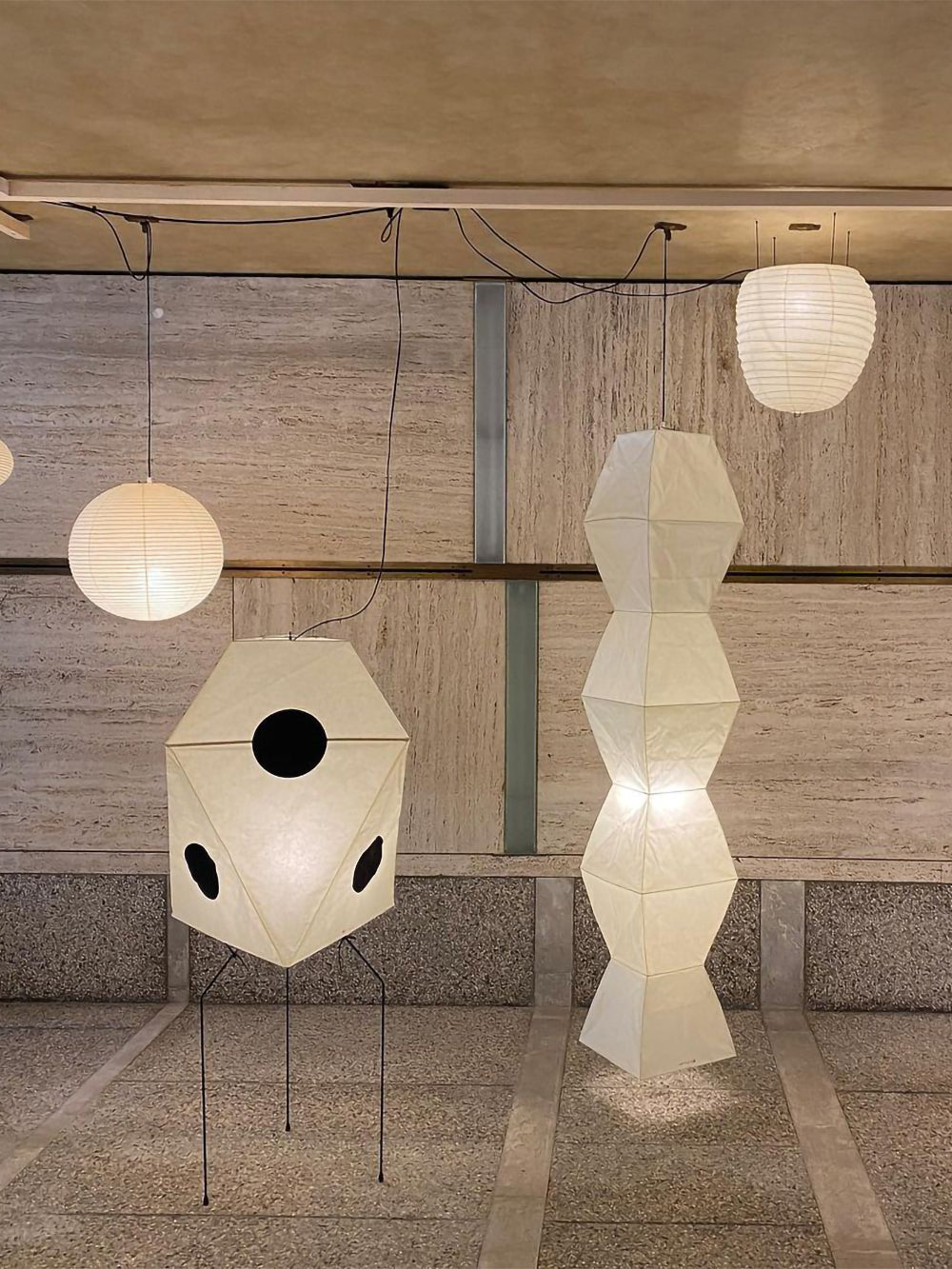 Washi Paper Floor Lamp