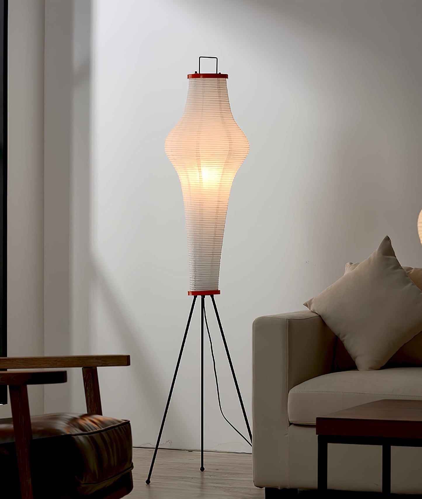 Washi Paper Floor Lamp