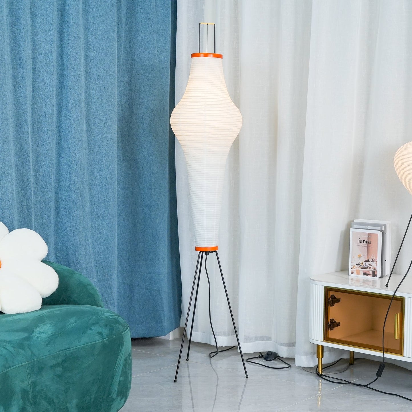 Washi Paper Floor Lamp