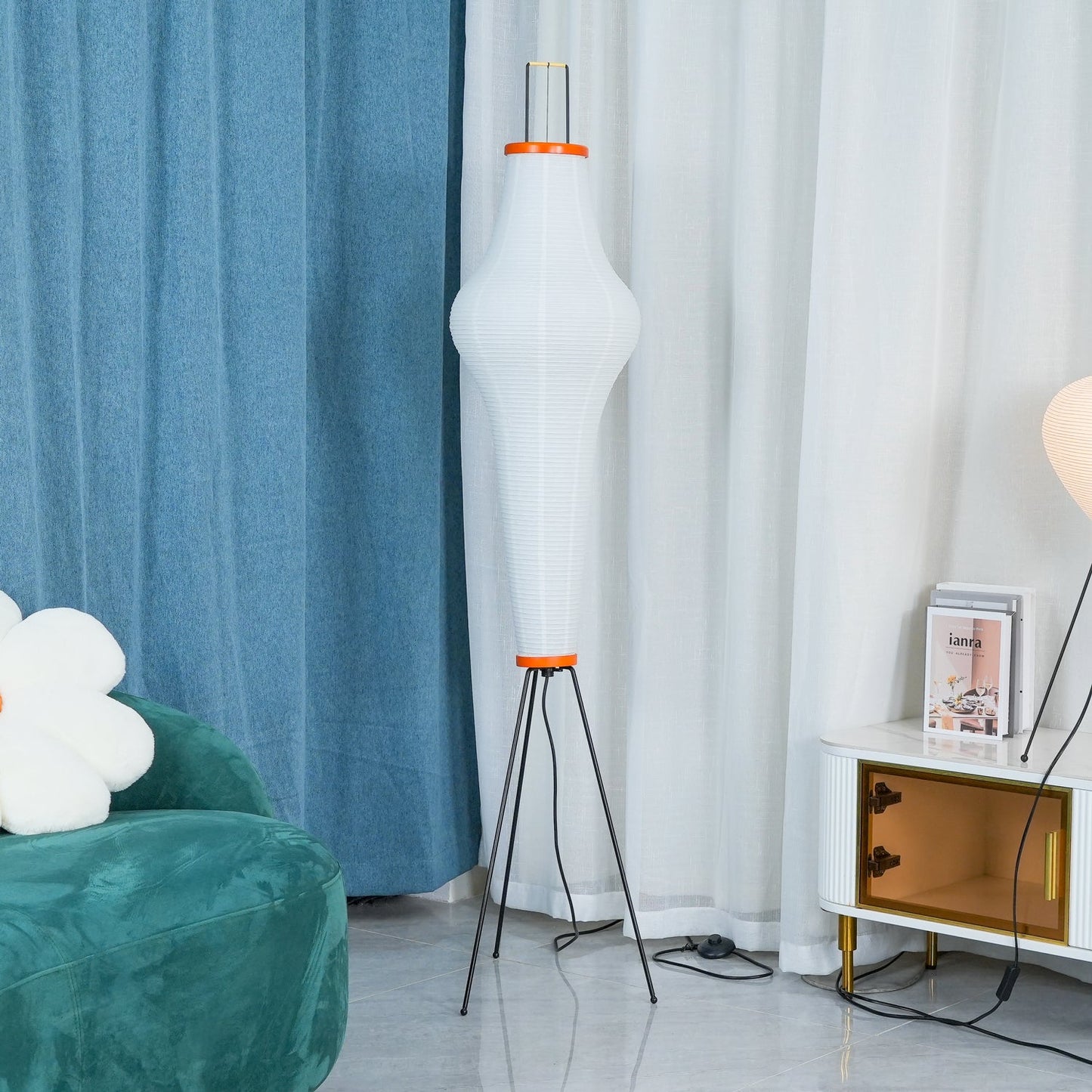 Washi Paper Floor Lamp