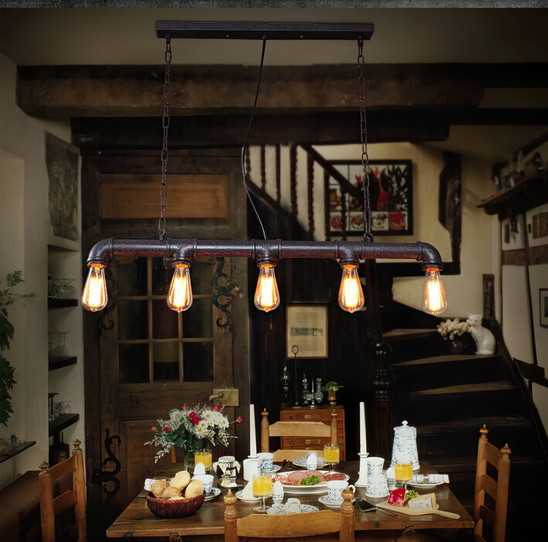 American Vintage Loft Chandelier