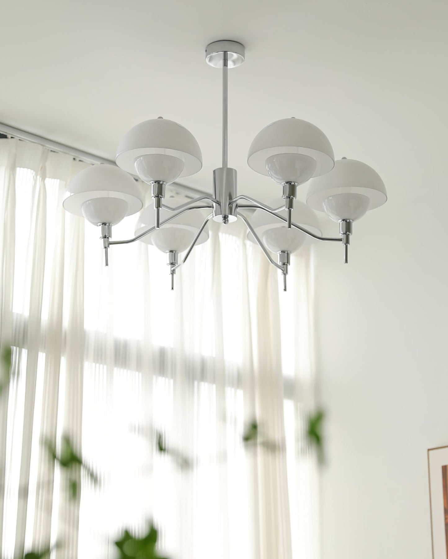 Anchored Orb Chandelier