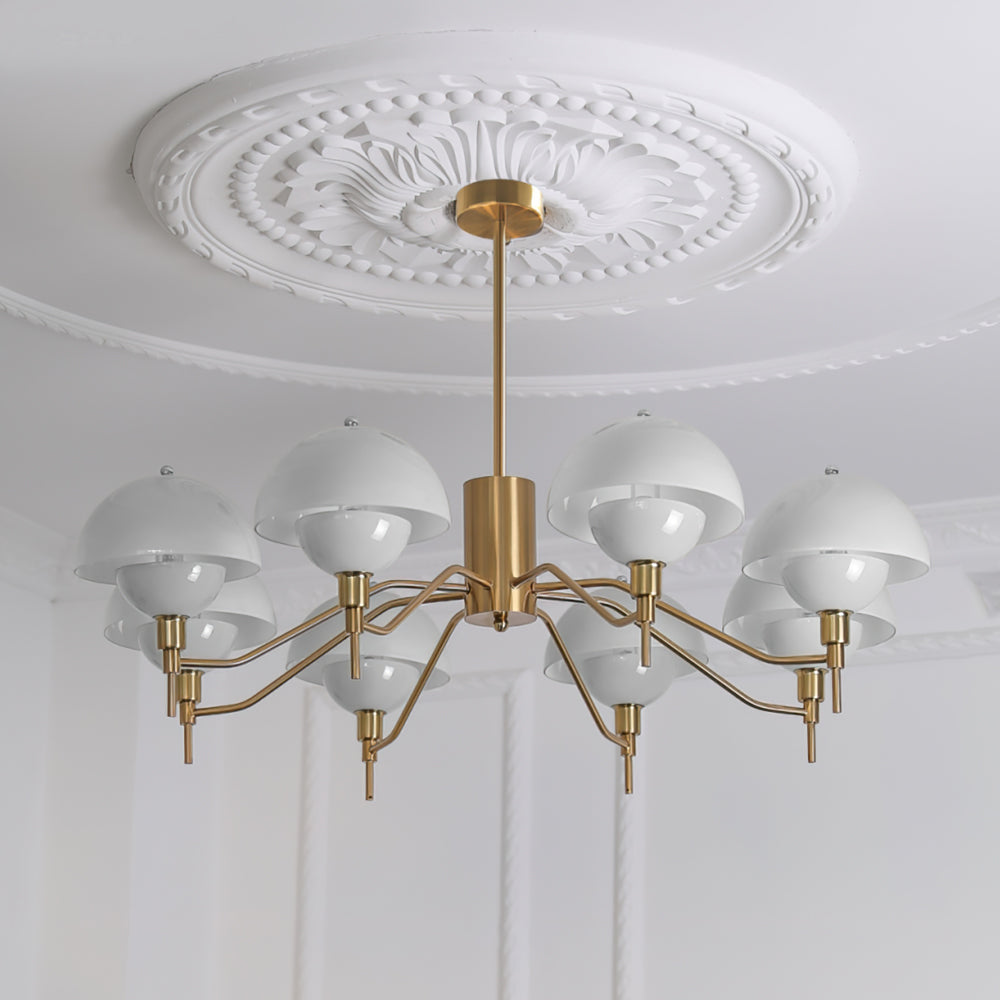 Anchored Orb Chandelier
