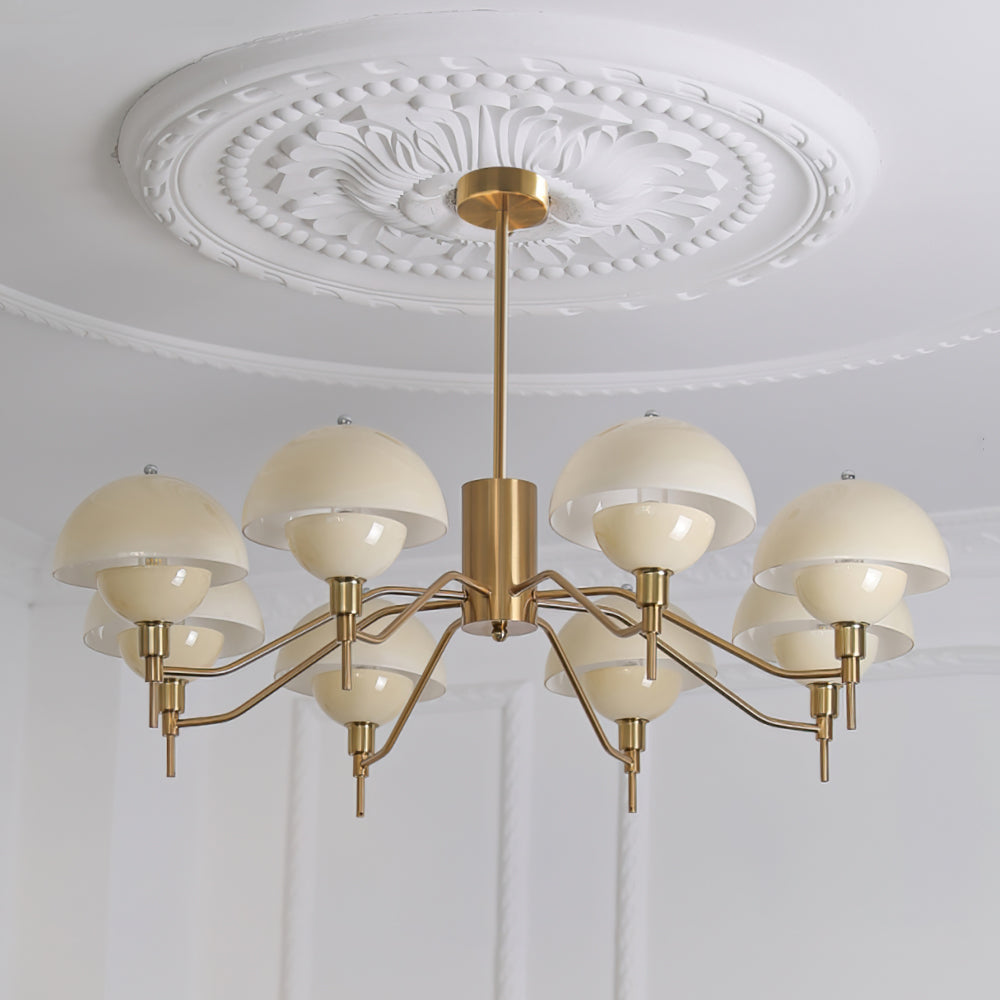 Anchored Orb Chandelier