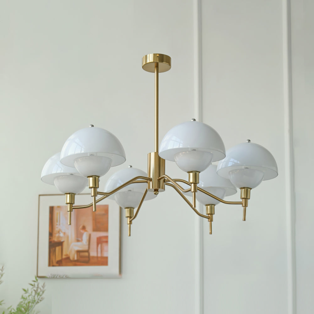Anchored Orb Chandelier