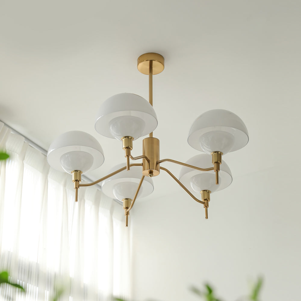 Anchored Orb Chandelier