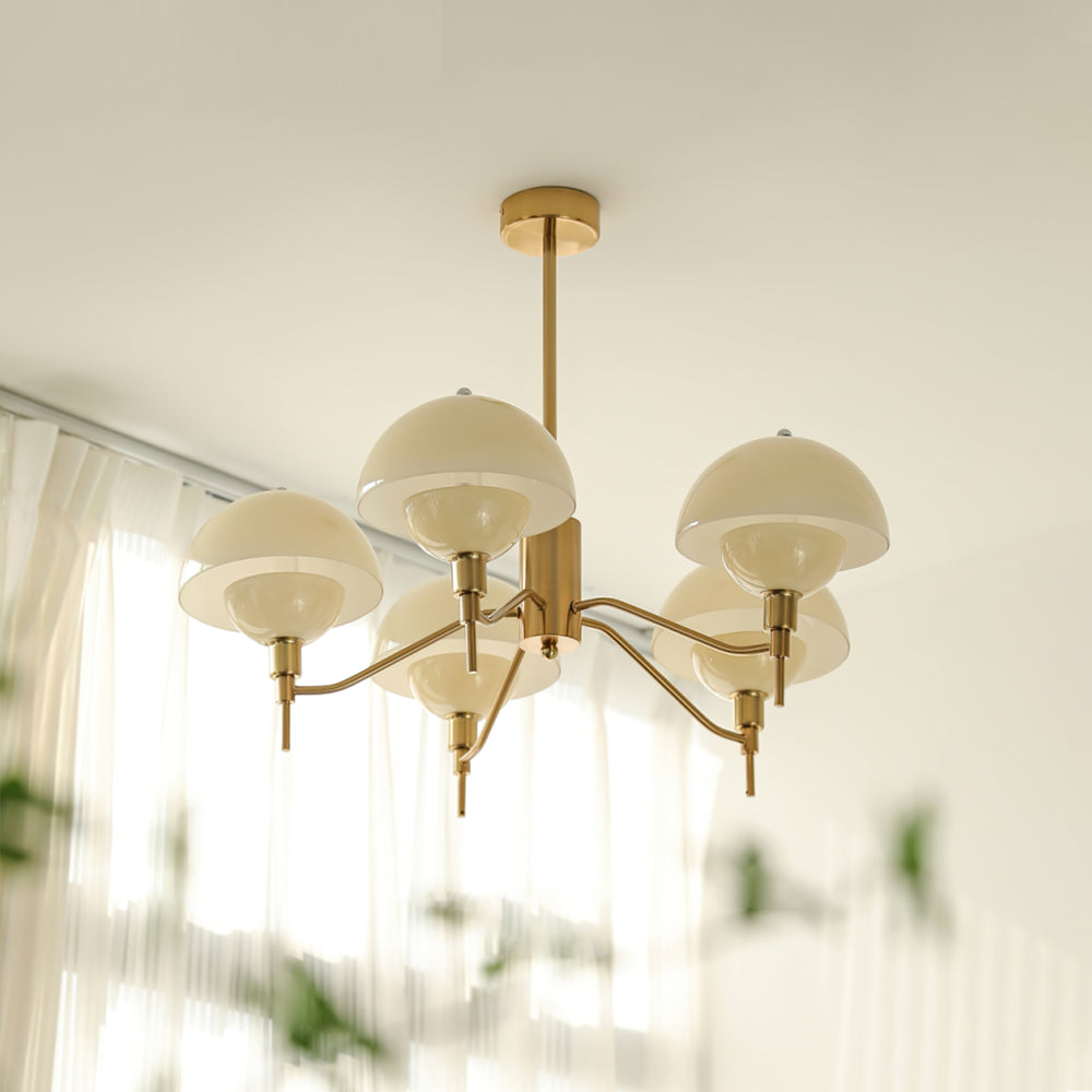 Anchored Orb Chandelier