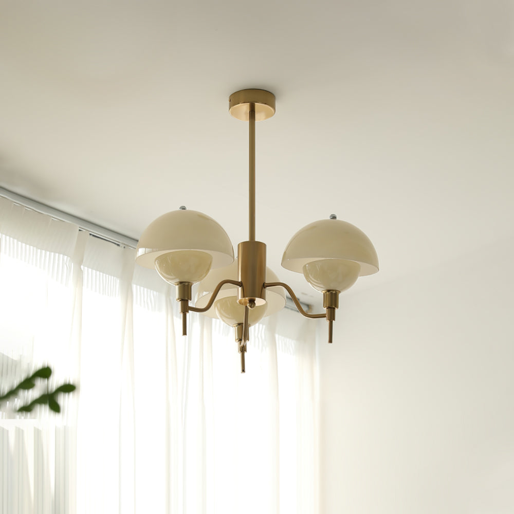 Anchored Orb Chandelier