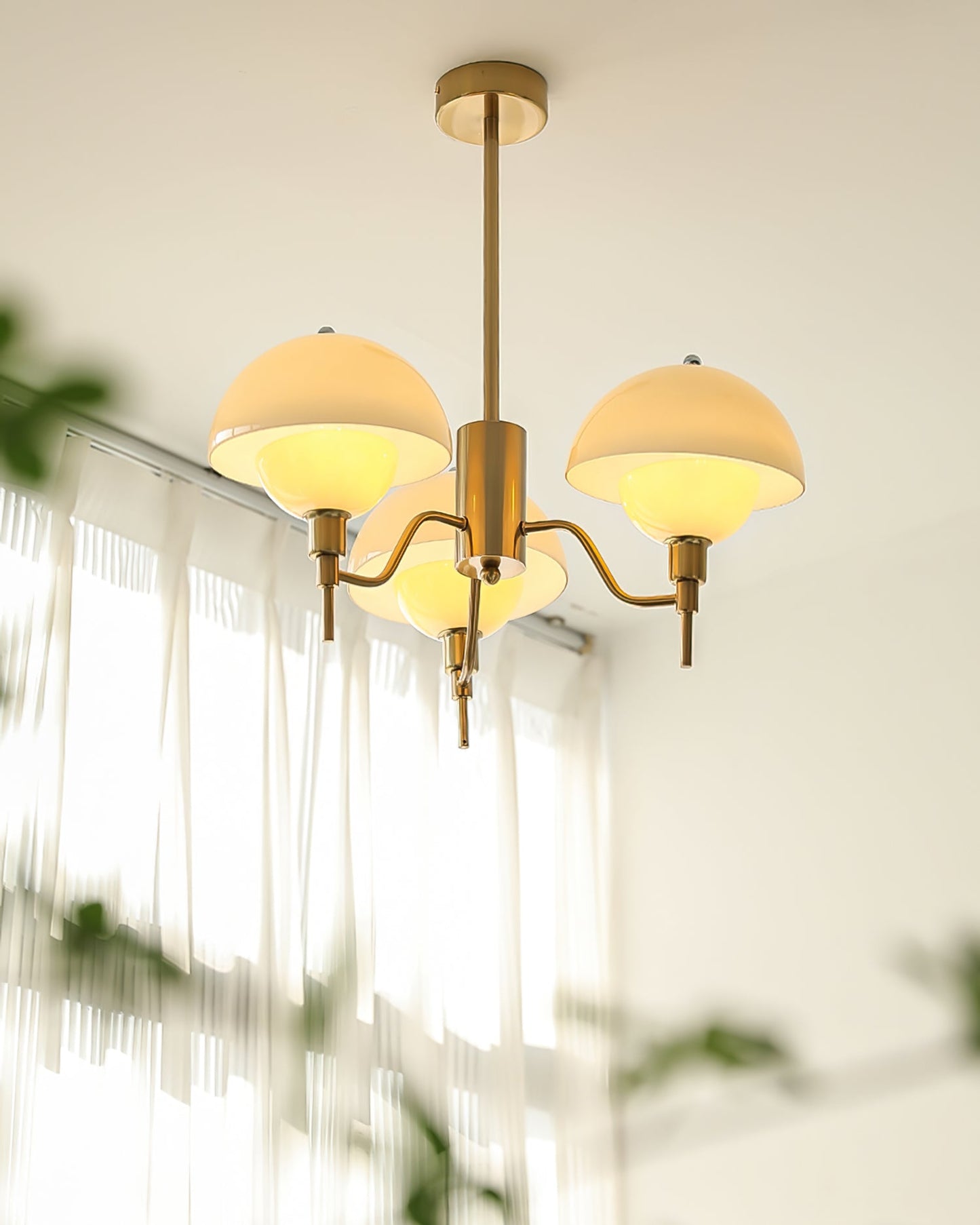 Anchored Orb Chandelier