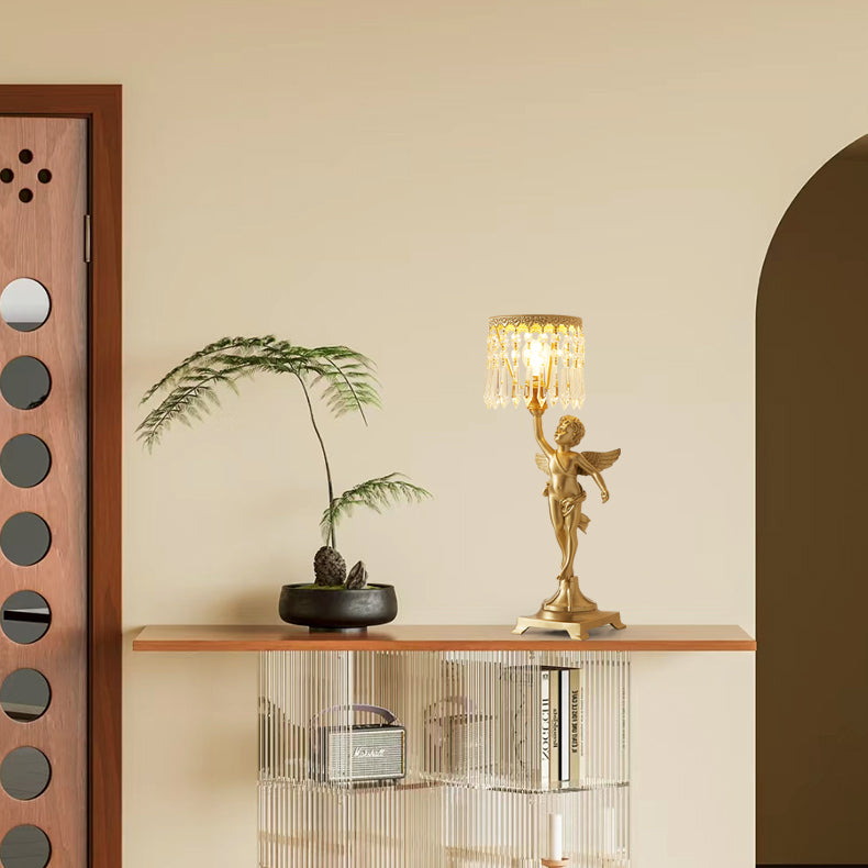 Angel Crystal Table Lamp