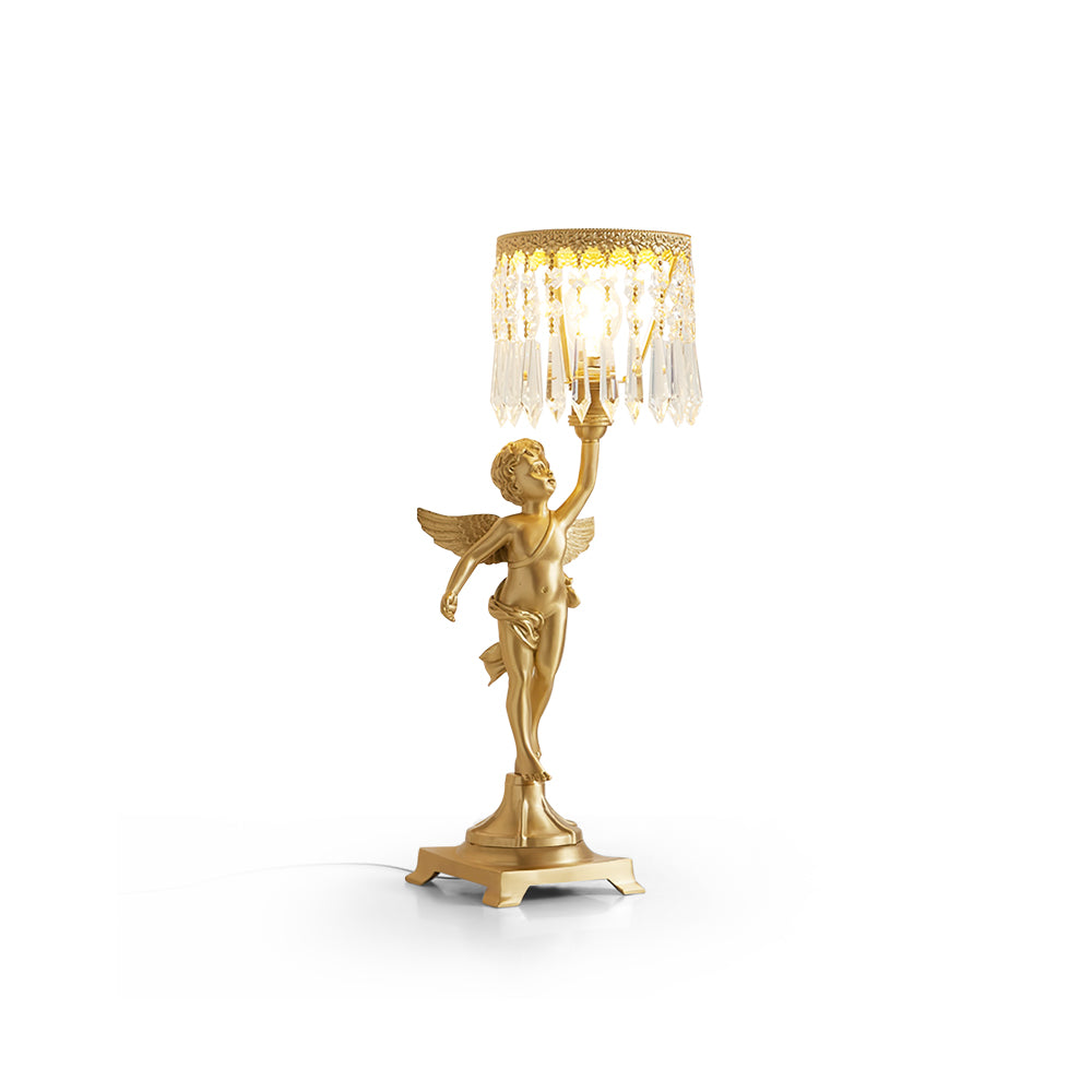 Angel Crystal Table Lamp