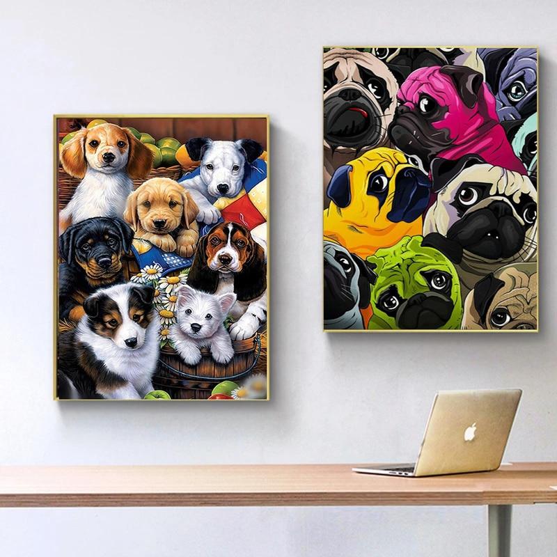 Cartoon Puppy Poster