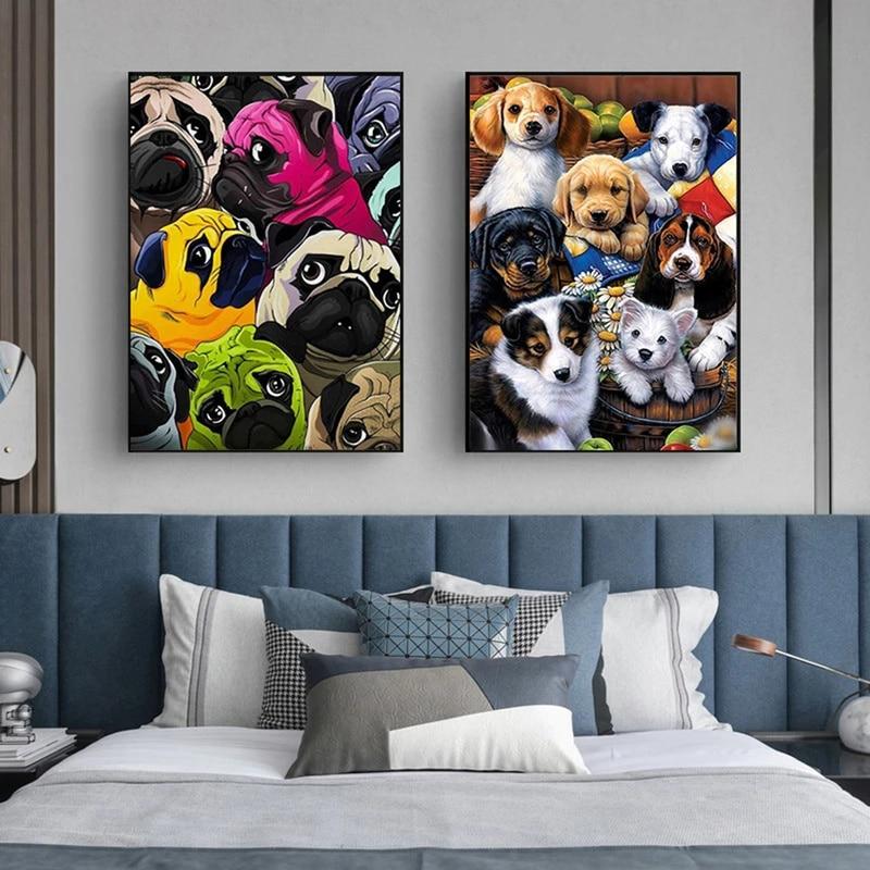 Cartoon Puppy Poster