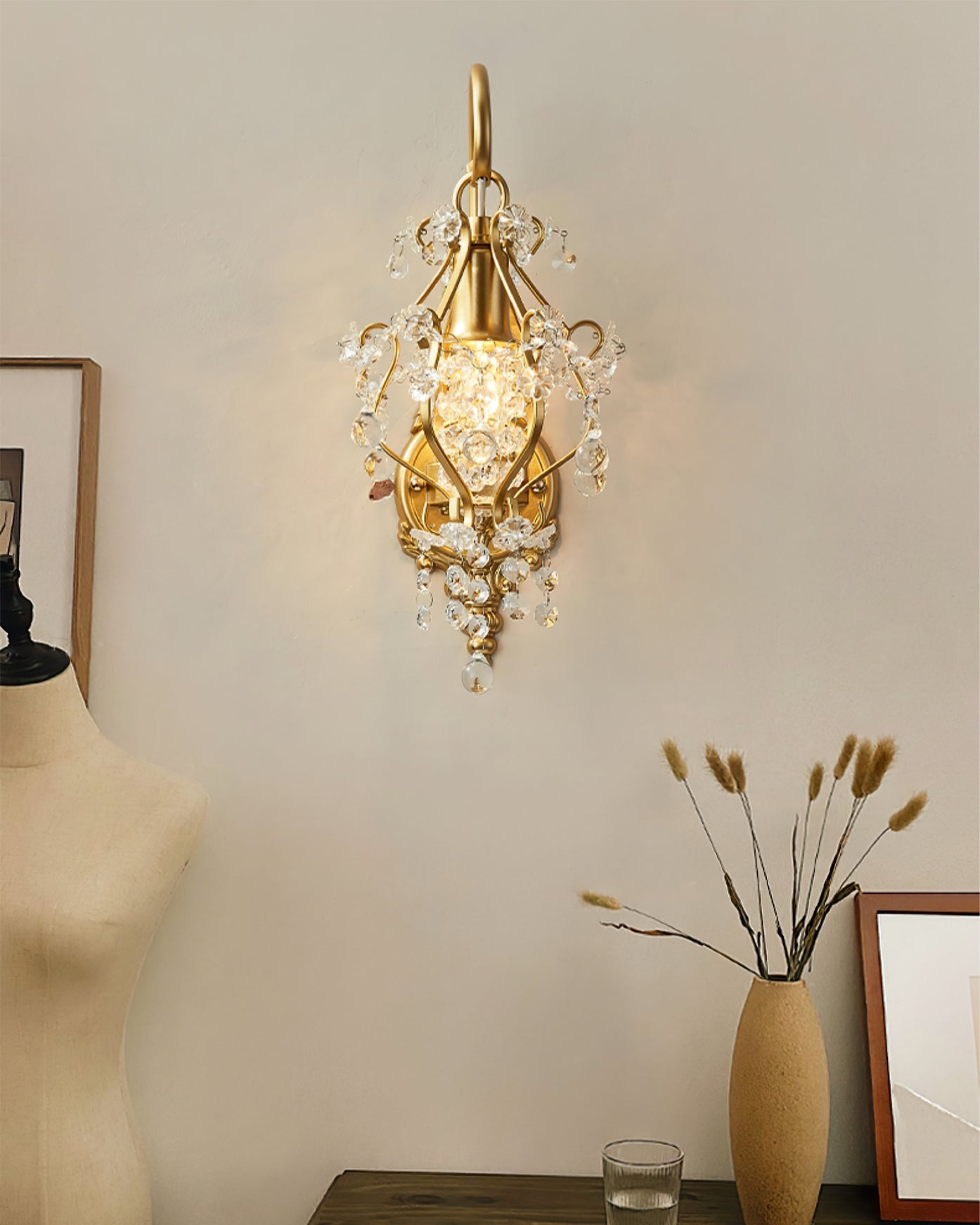 Apttek Crystal Wall Lamp