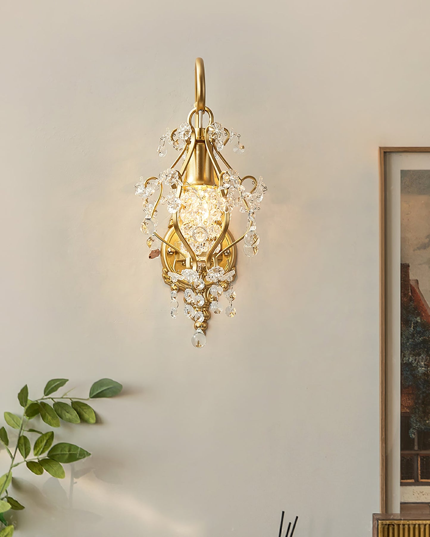 Apttek Crystal Wall Lamp