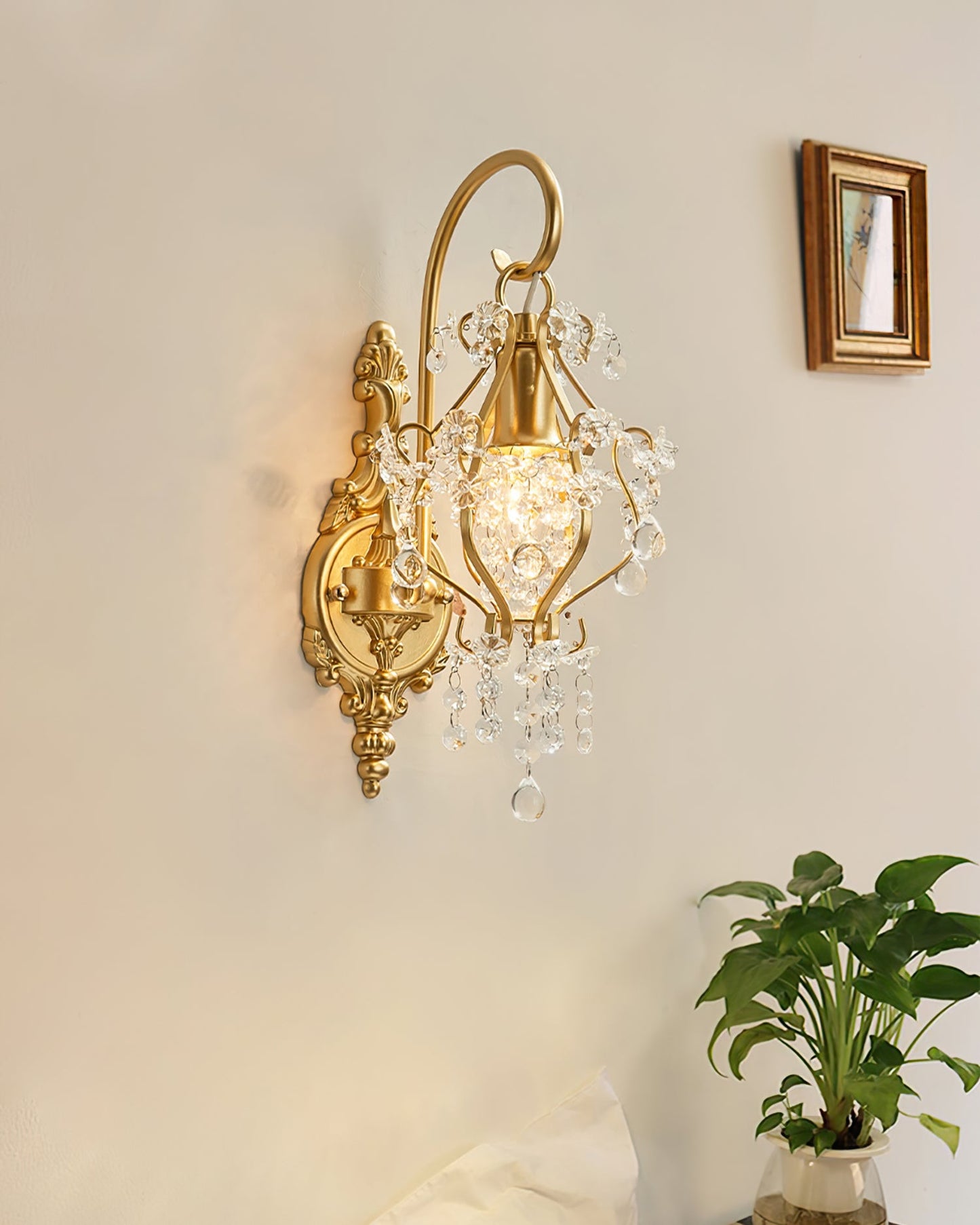 Apttek Crystal Wall Lamp