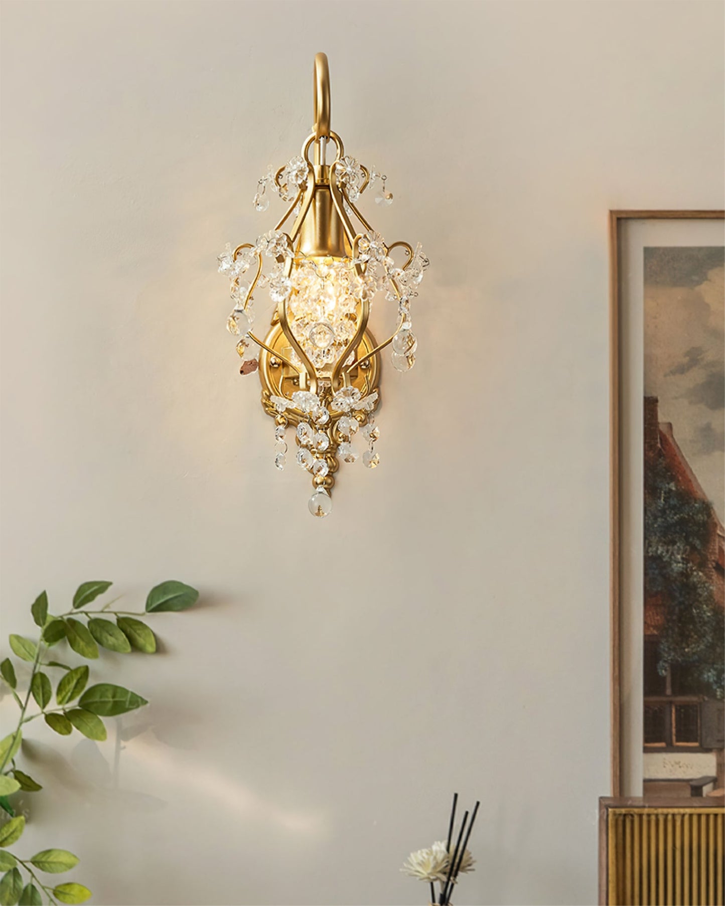 Apttek Crystal Wall Lamp