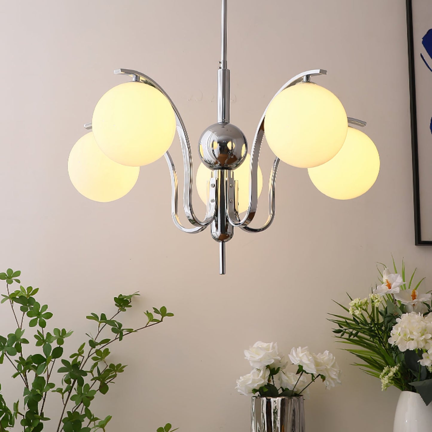 Aran Glass Chandelier