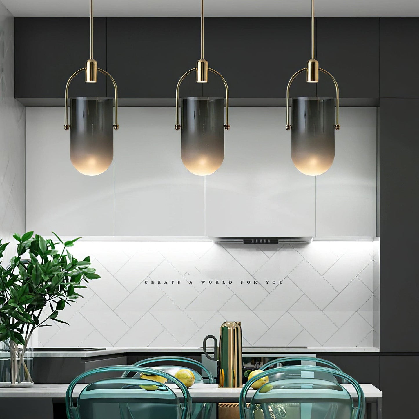 Giles Glass Pendant Light