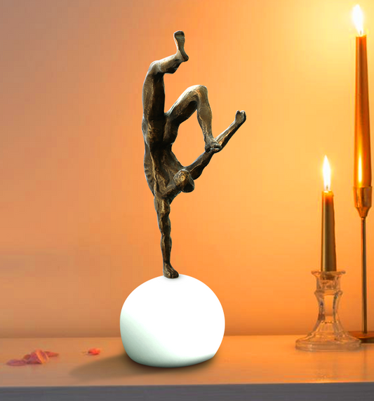 The Poseidon One Hand Balance - Dark Bronze