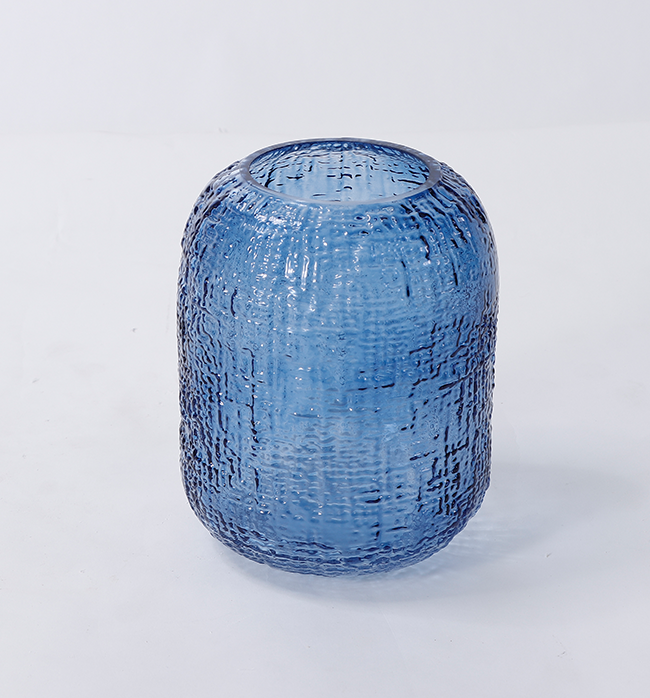 The Kimberley Vase Indigo - Medium, Indigo