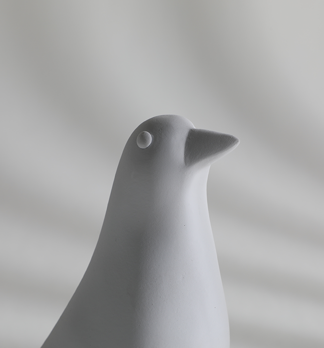 The Chirping Sparrow - White