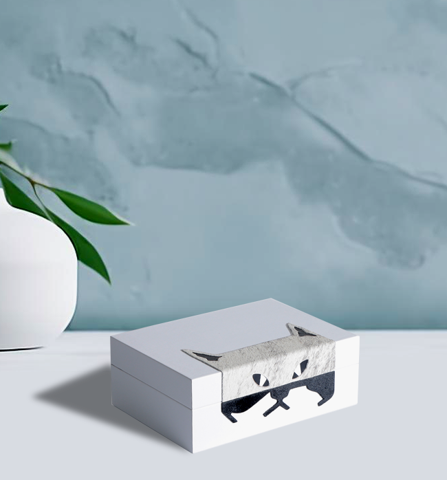 The Feline Jewellery Collection - Large, Grey/Black