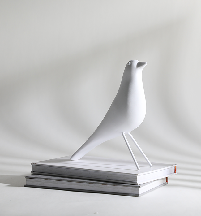 The Chirping Sparrow - White