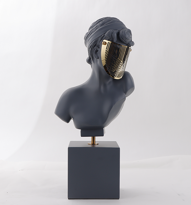 David In A Golden Veil - Grey