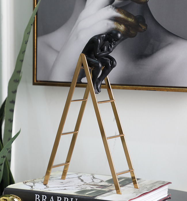 The Thinking Ladder - Black & Gold