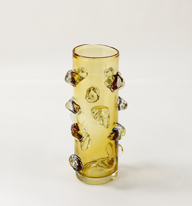 The Leighton Gold Collection Vase - Large, Champagne Color