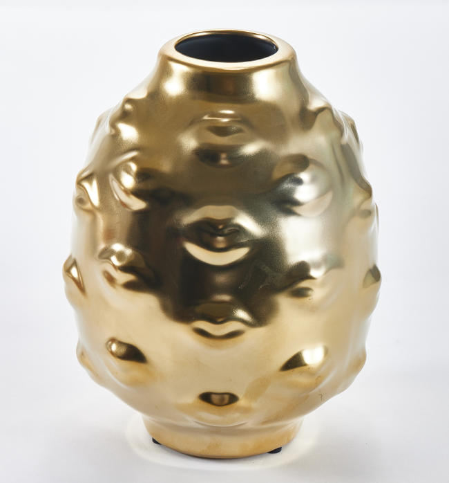 The Pout Vase - Gold