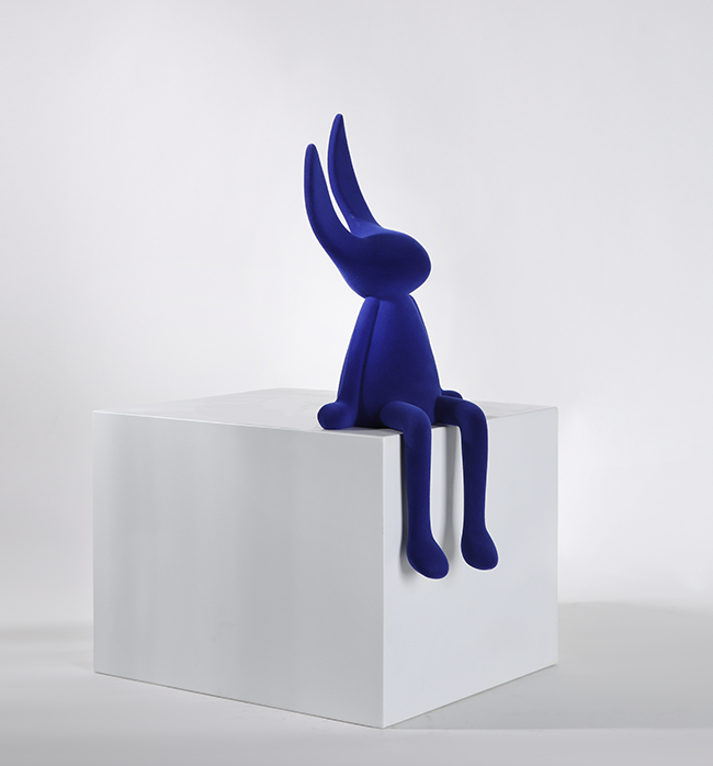 Bunny Bugs - Small, Indigo