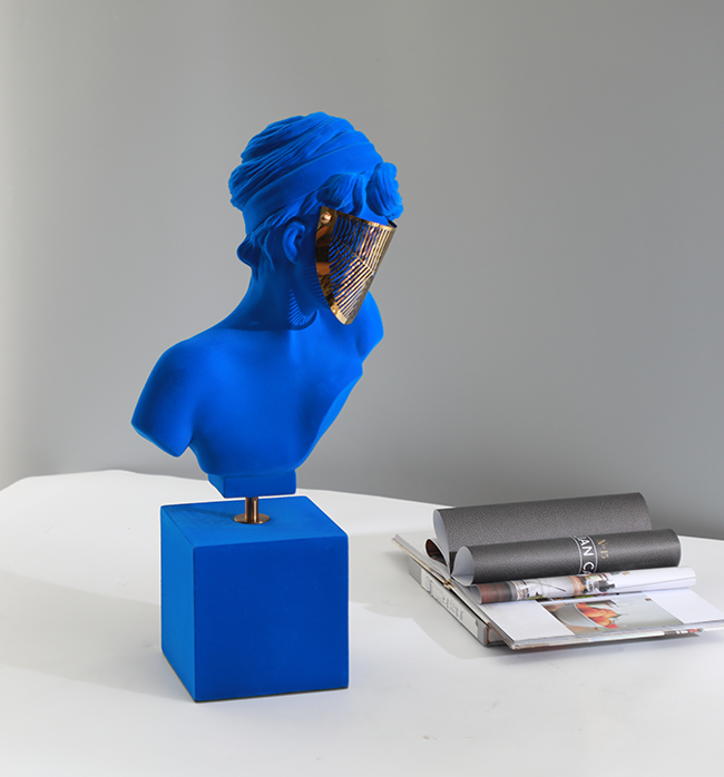 David In A Golden Veil - Indigo