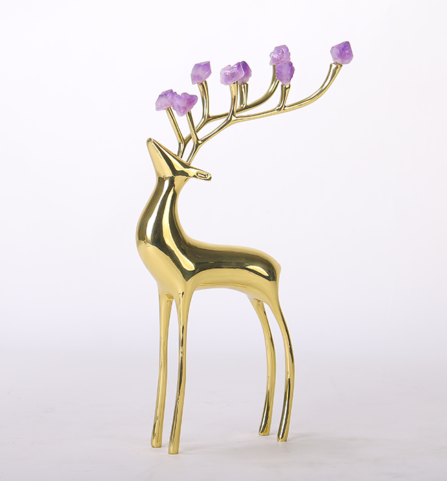 Mama Deer Large - Purple