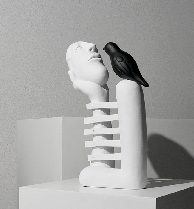 Veda And Cuckoo - Black & White