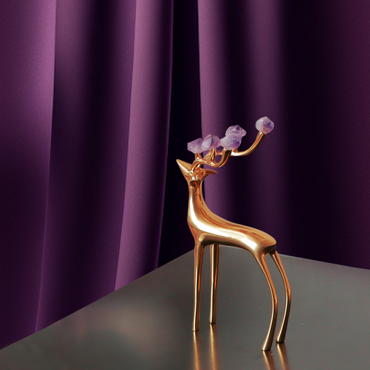 Mama Deer Small - Purple