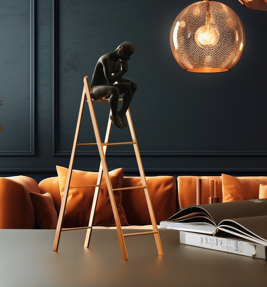 The Thinking Ladder - Black & Gold